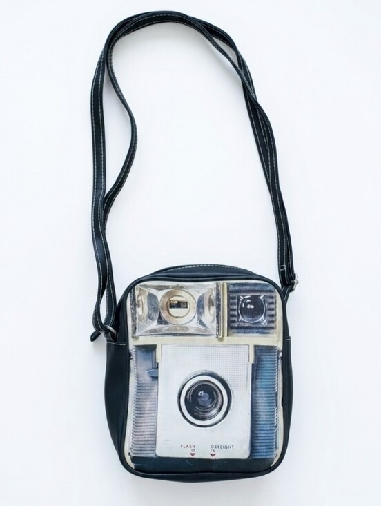 Relic Handbags - Relic Novelty Crossbody With Vintage Polaroid Camera Image